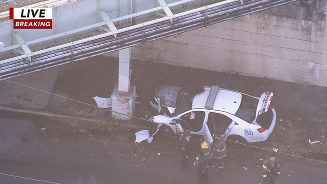 Philadelphia police officer seriously injured in crash - 6abc Philadelphia