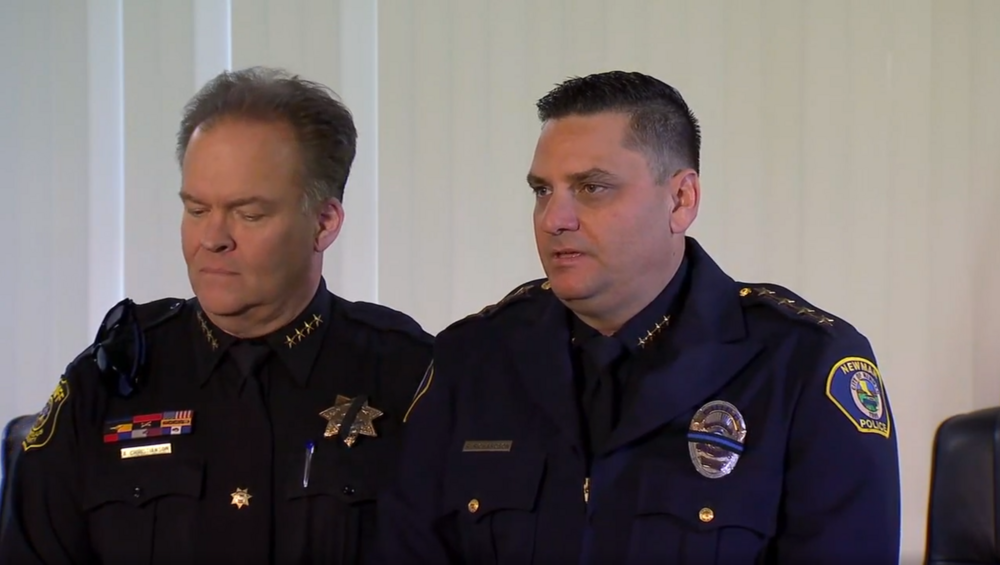 Police officer shot, killed in Stanislaus County town of Newman; manhunt underway