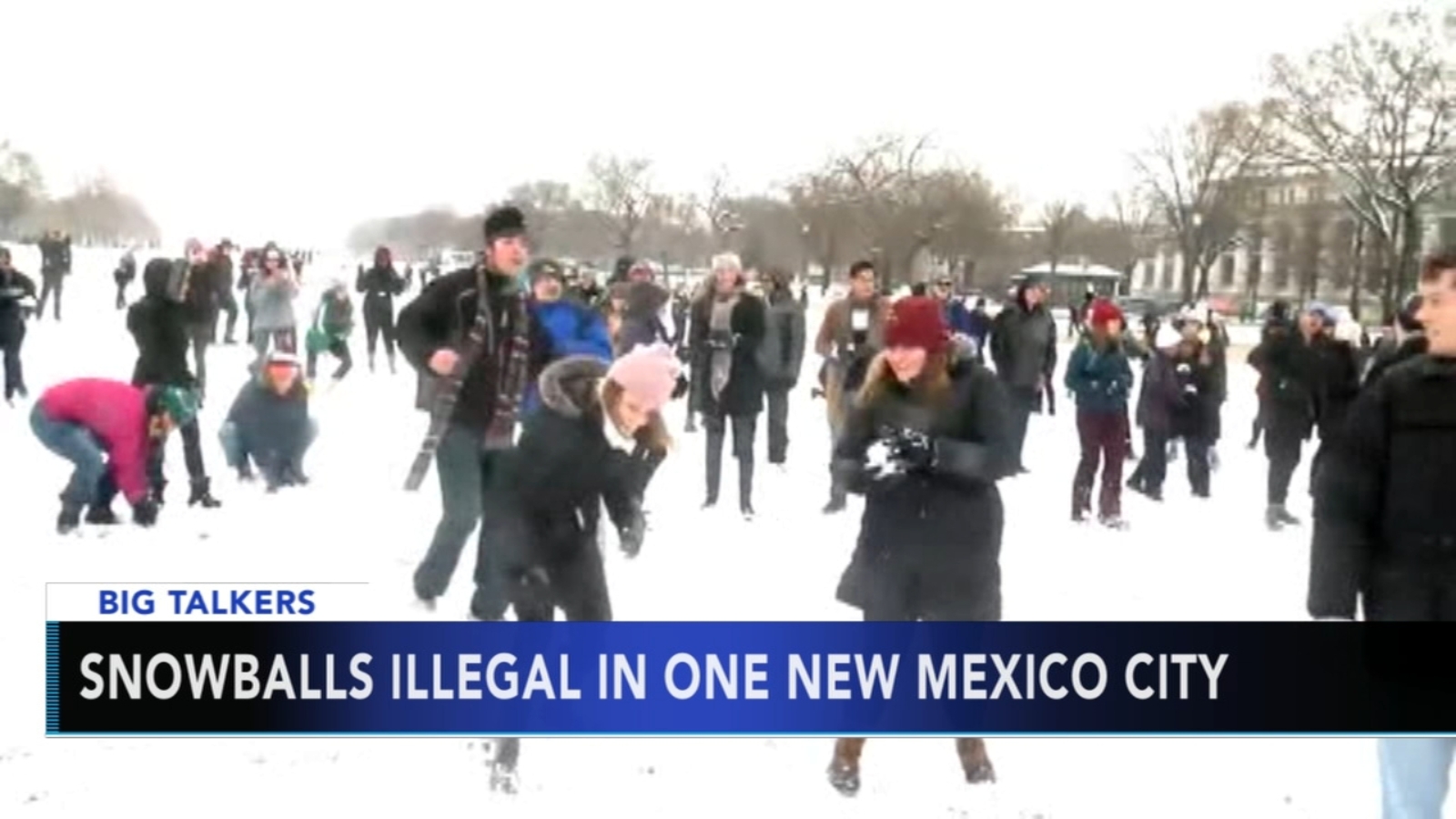 Snowball throwing illegal in one New Mexico city 6abc Philadelphia