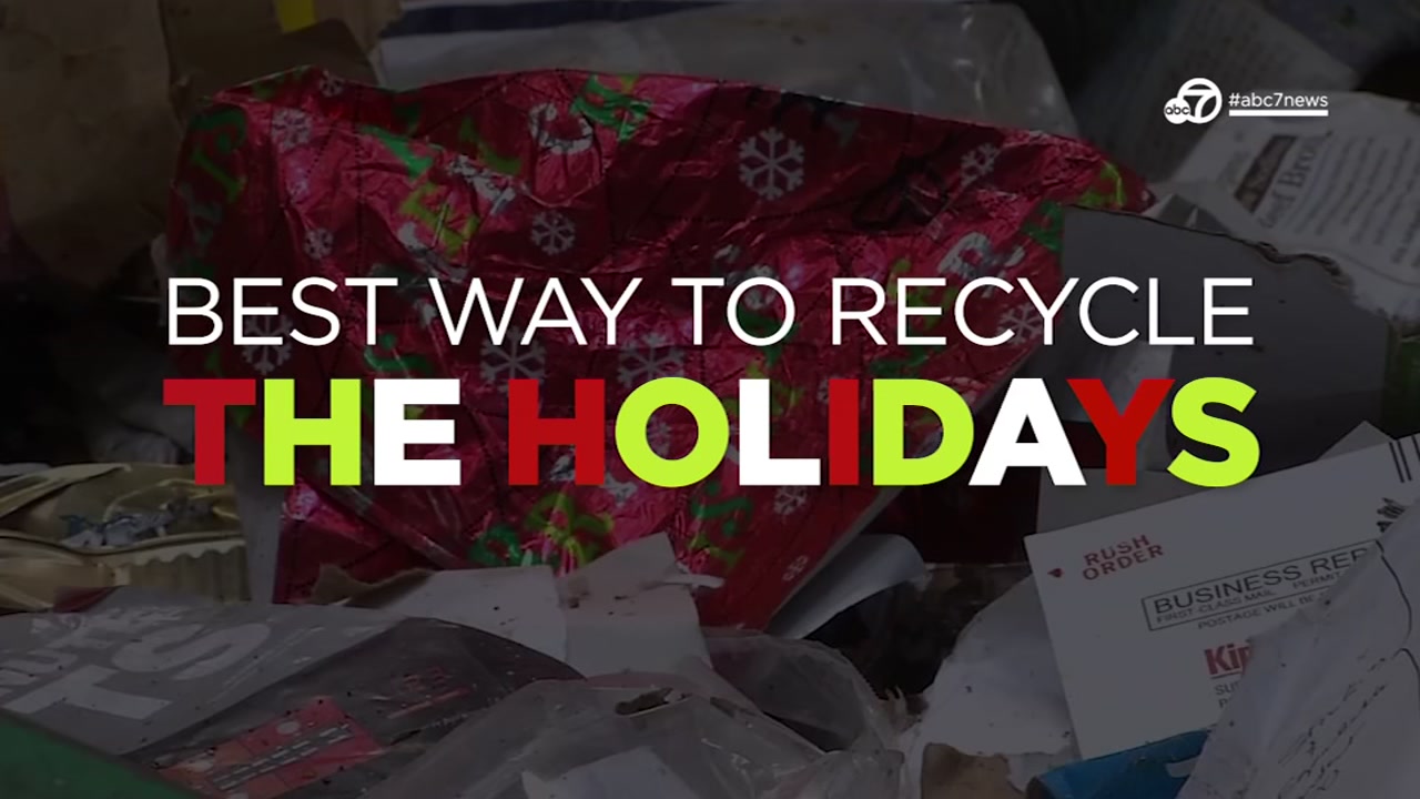 What holiday trash can and can't be recycled