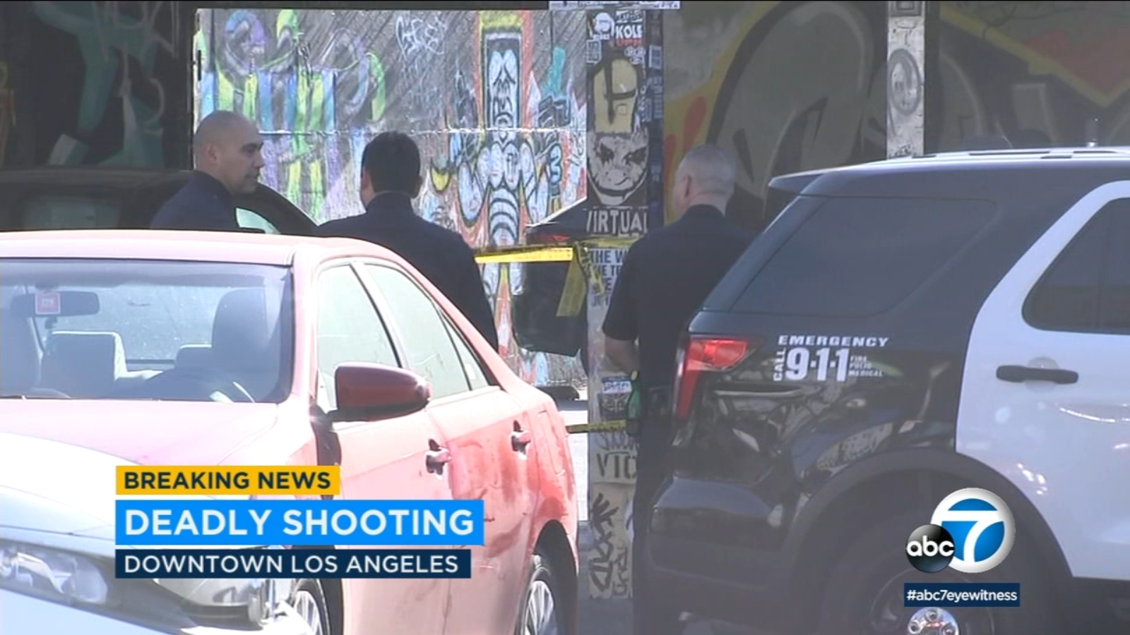 Person shot, killed in downtown Los Angeles; suspect sought - ABC7 Los ...
