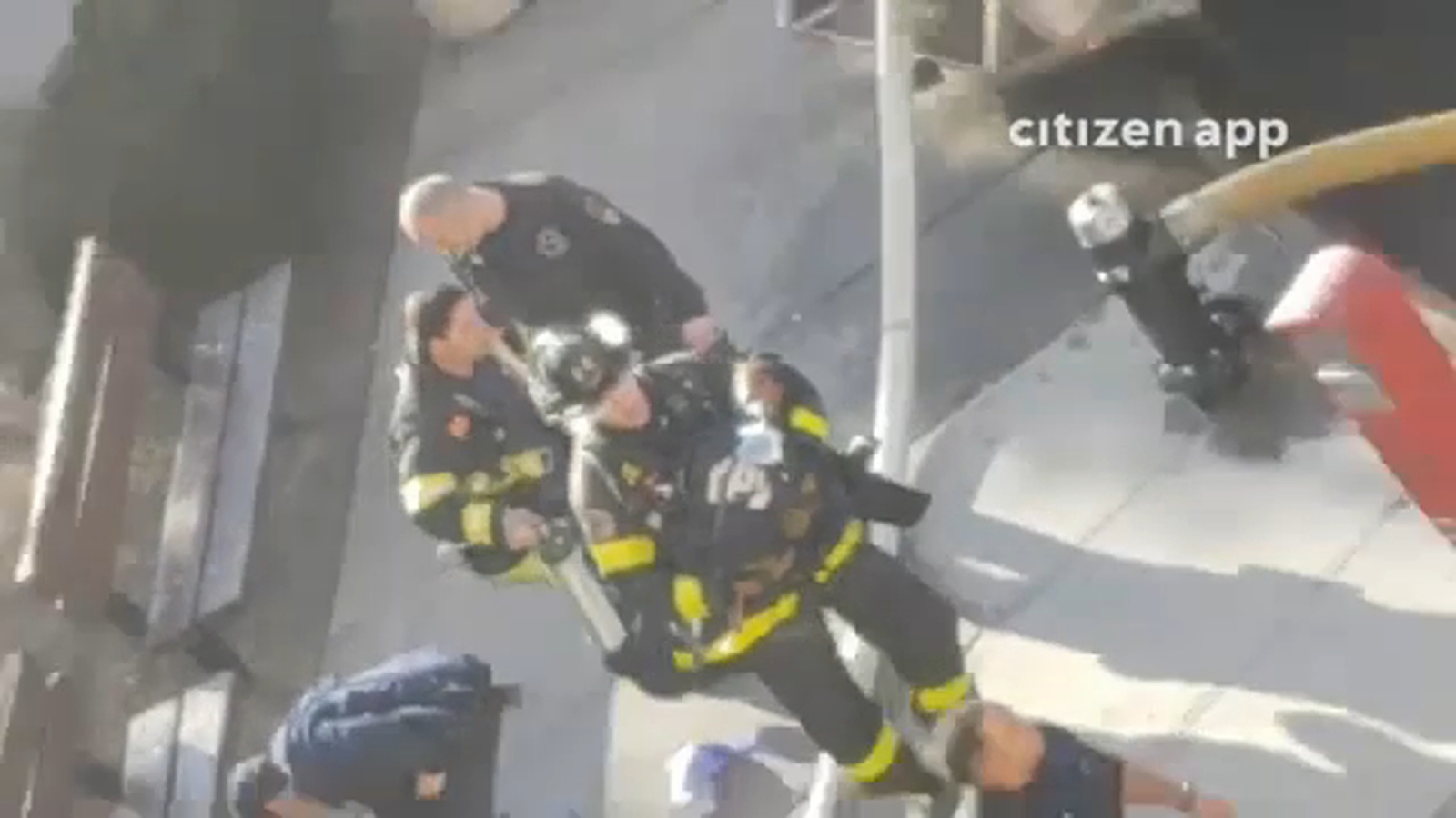 Firefighters rescue baby from burning apartment in CoOp City in the