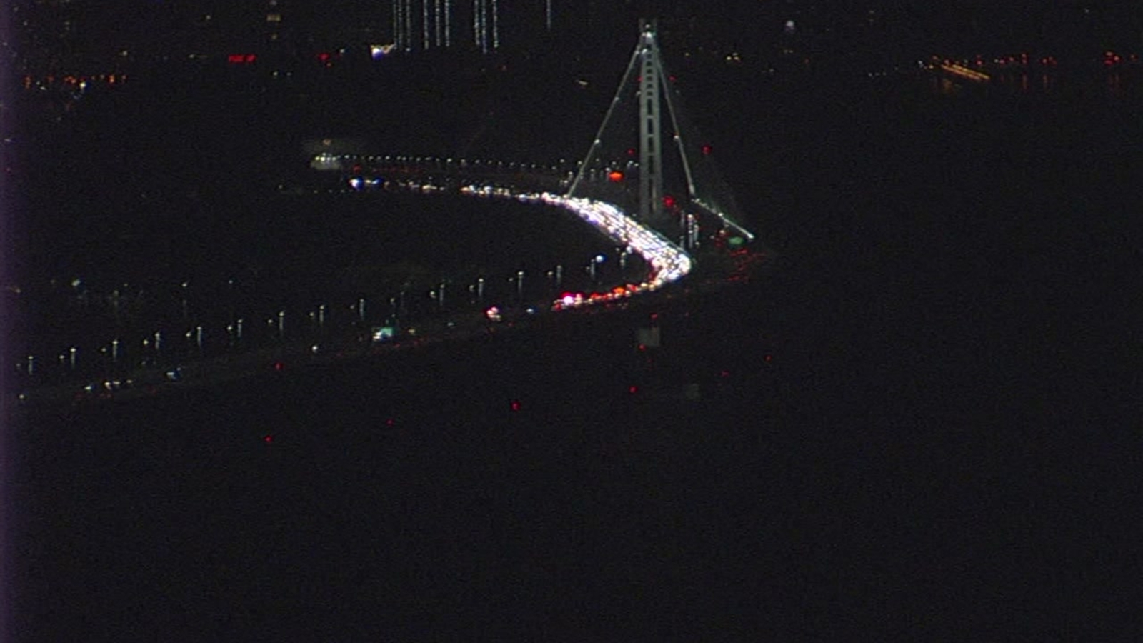 Suspected hitandrun crash on Bay Bridge is causing latenight traffic