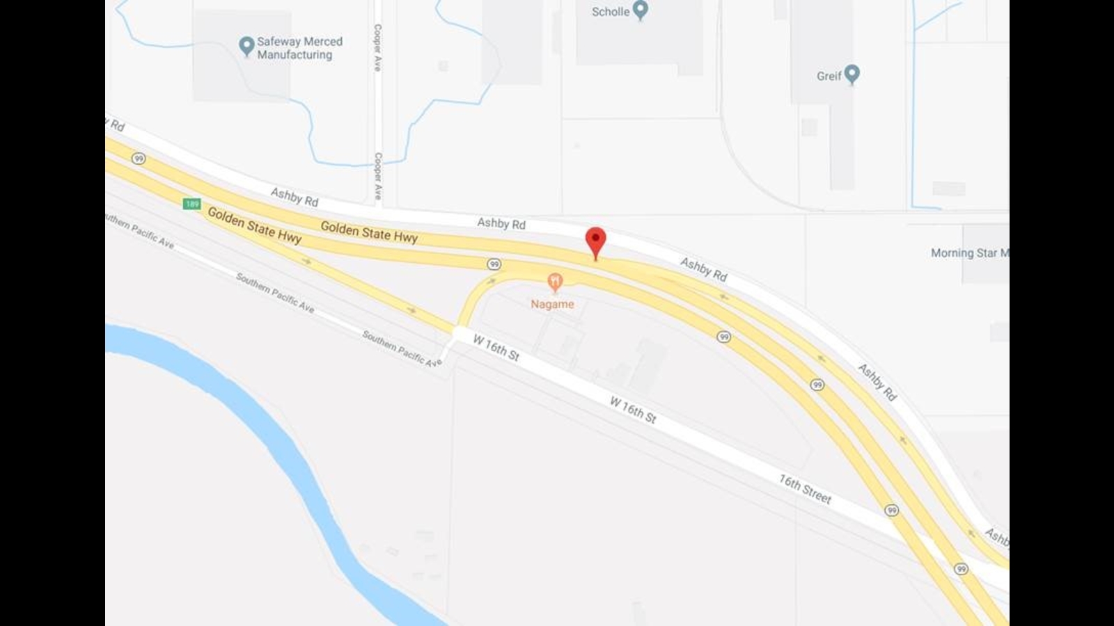Man killed after striking concrete pillar on Highway 99 in Merced ...