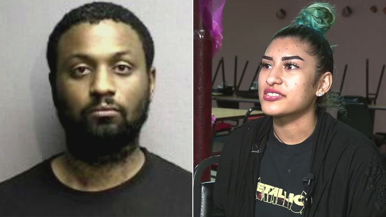 Waitress describes close encounter with armed man