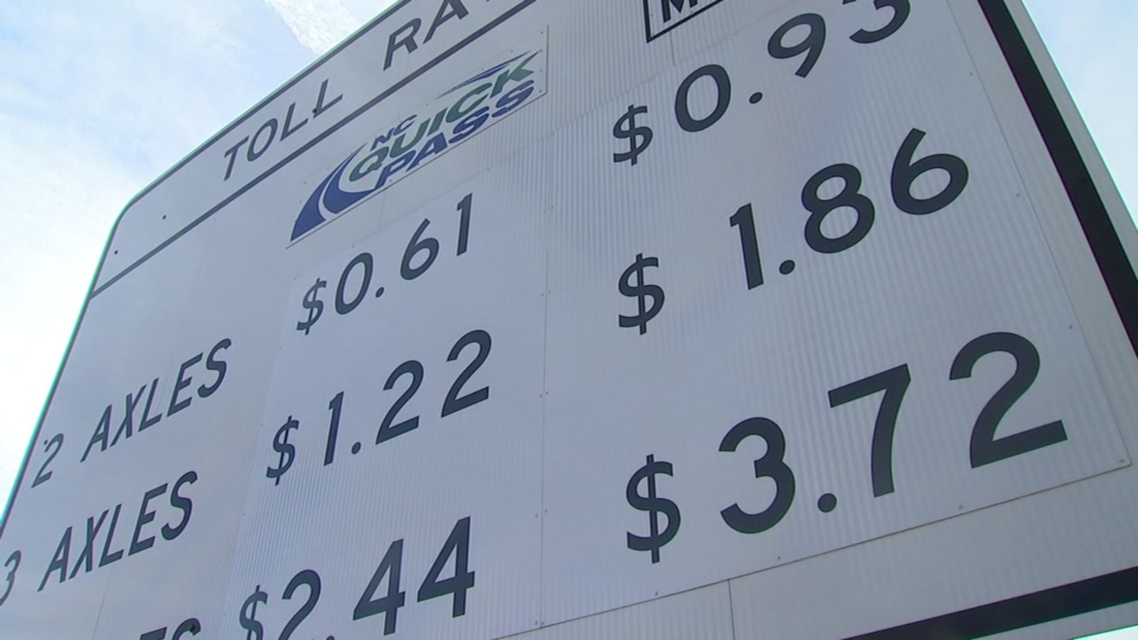 North Carolina Triangle Expressway toll rates to increase Jan. 1