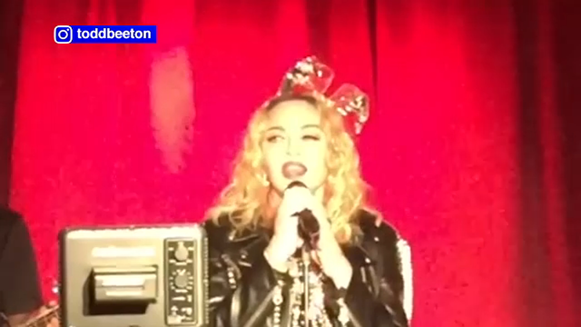 Madonna makes surprise NYE appearance at Stonewall Inn