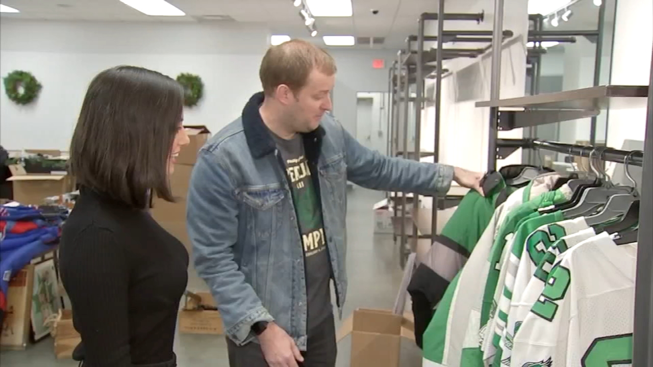Eagles fans make playoff plans