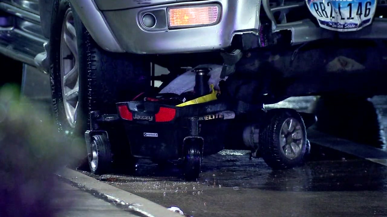 Woman on mobility scooter hit and killed in NW Houston