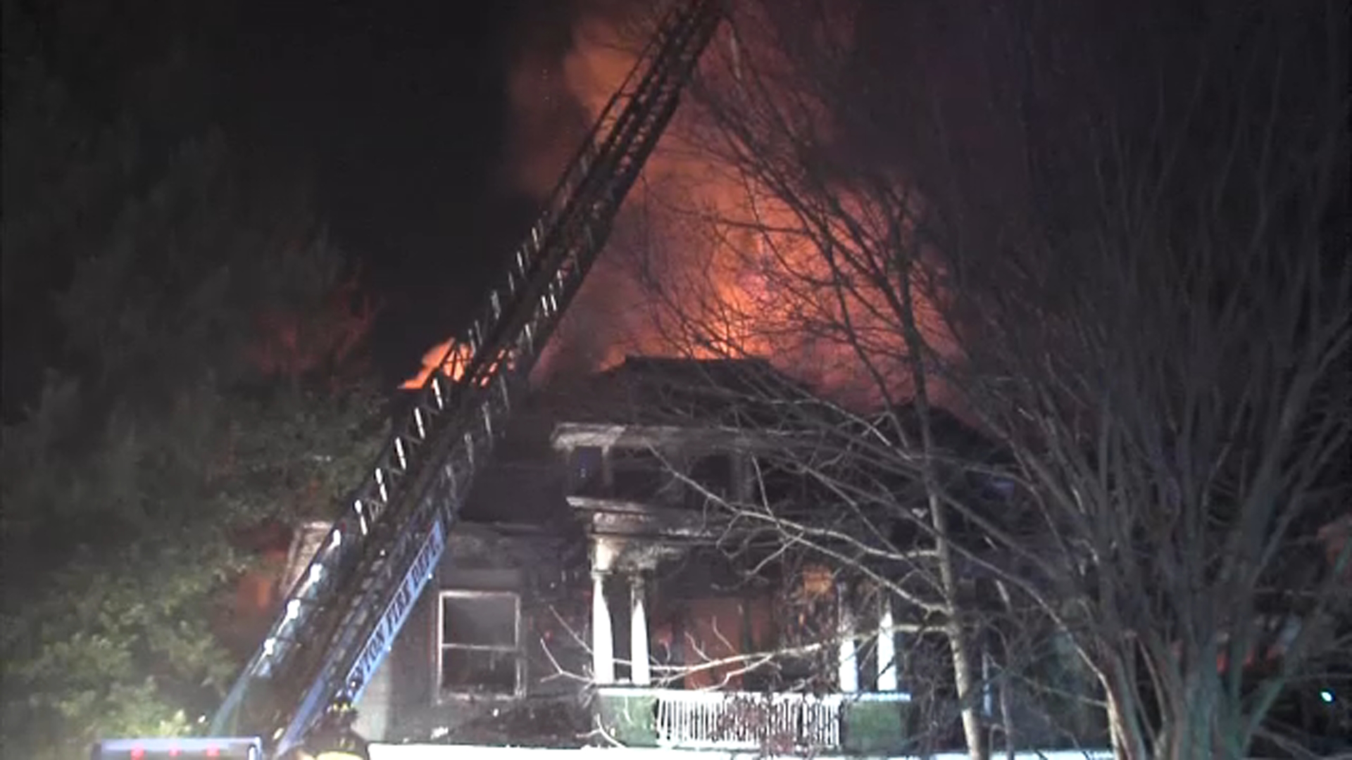 Fire tears through 100-year-old boarding house