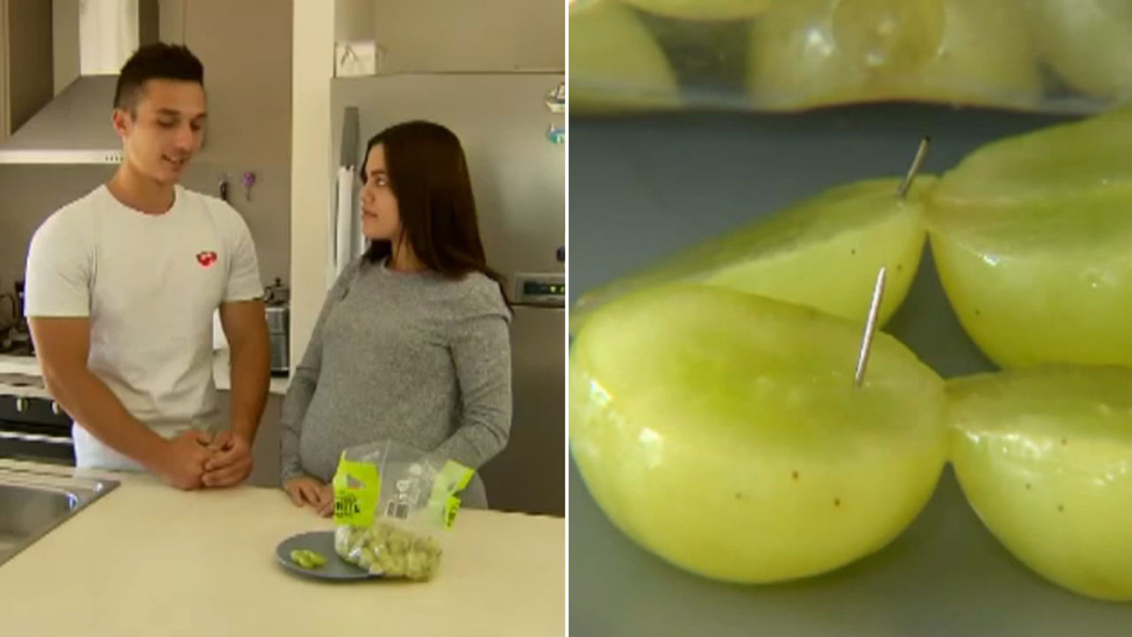 Pregnant woman in Australia says she was shocked to discover needles in