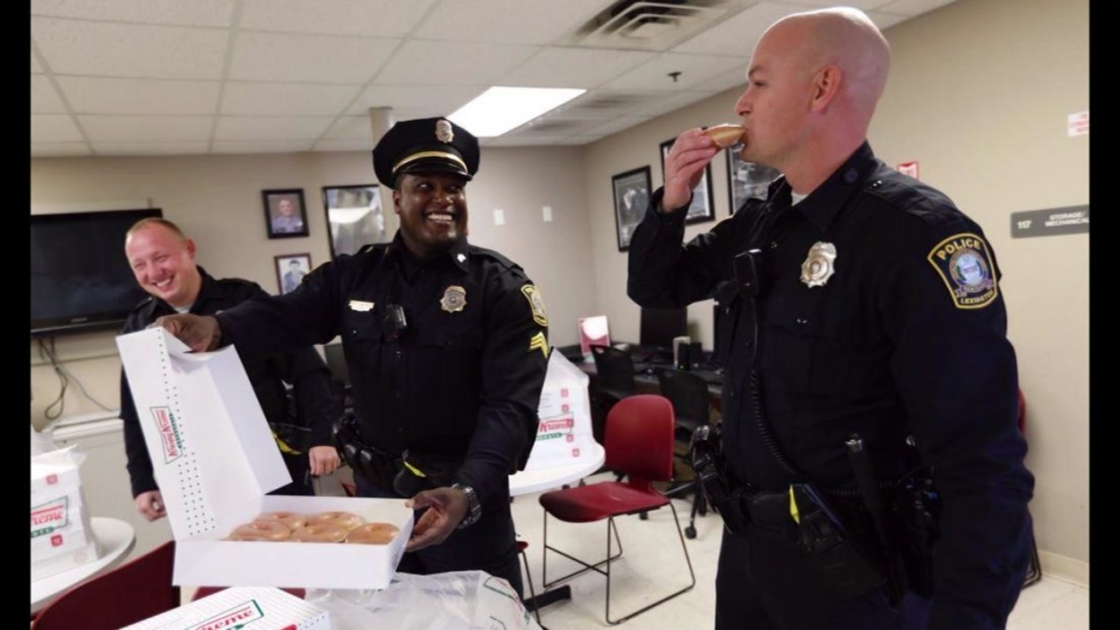 Krispy Kreme delivers doughnuts to 'heartbroken' officers - ABC11