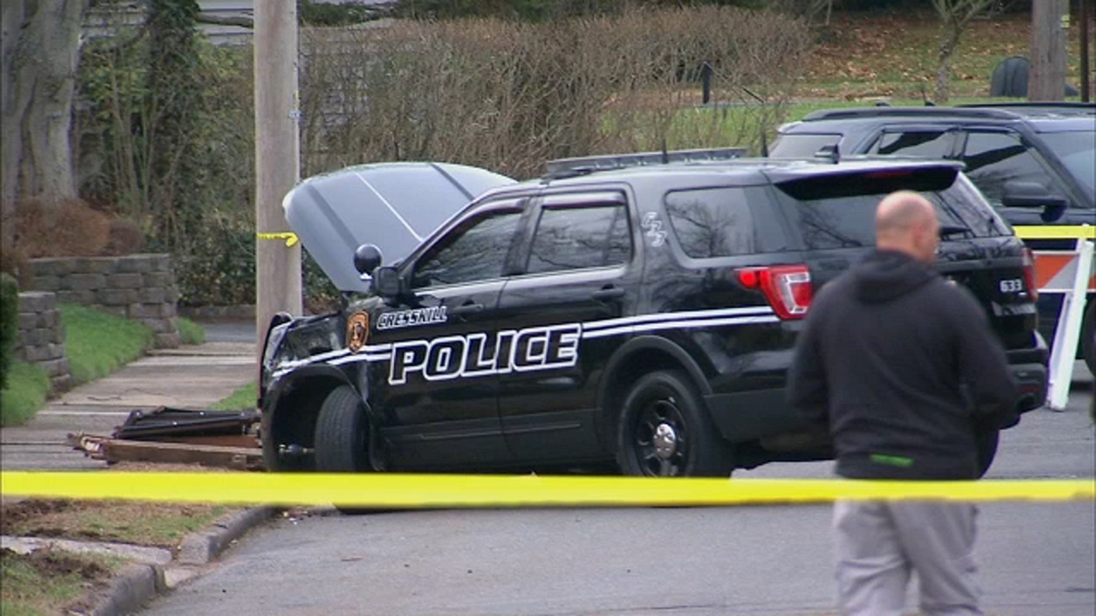 New Jersey police officers involved in wild crash, pursuit through