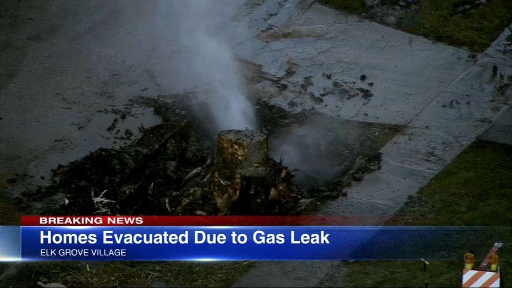 Elk Grove Village gas main break repaired, residents allowed to return to homes