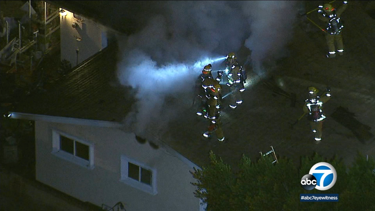 Man found dead following house fire in Sylmar, fire officials say