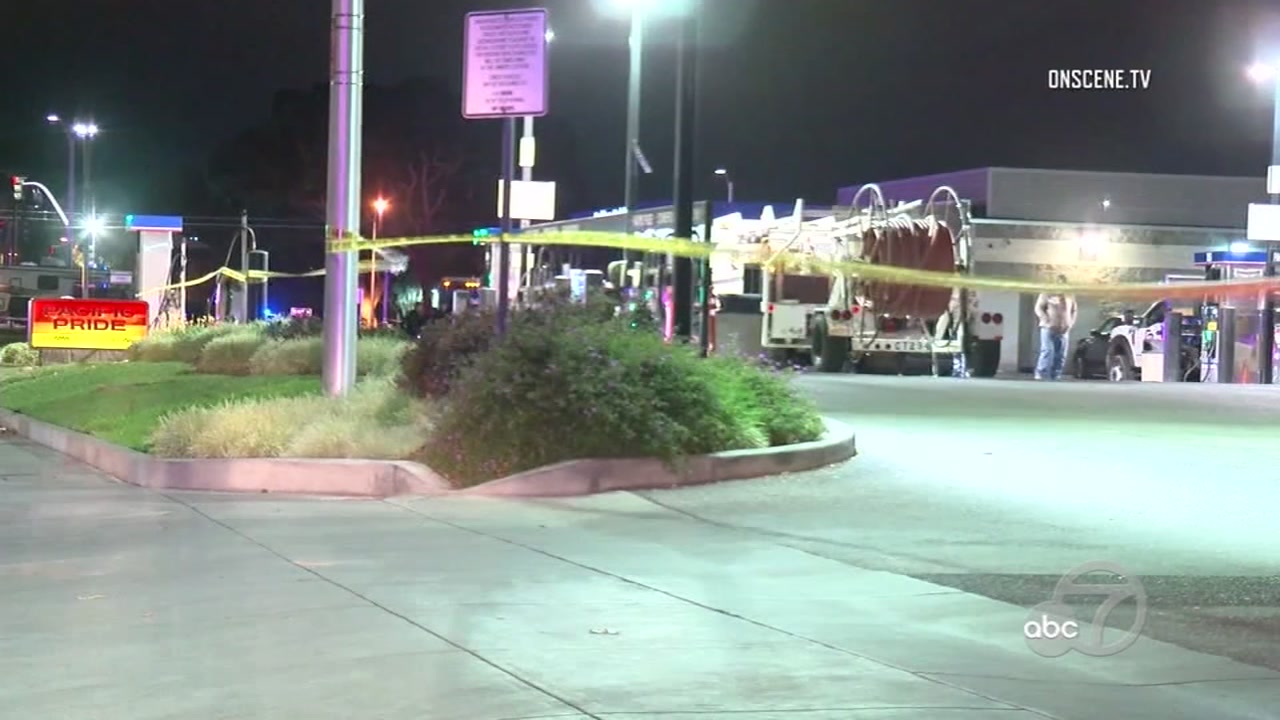 Alleged gunman shot, killed by police at Santa Clara gas station