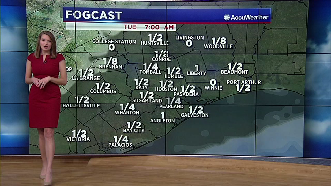 Patchy, dense fog could affect your Tuesday morning commute