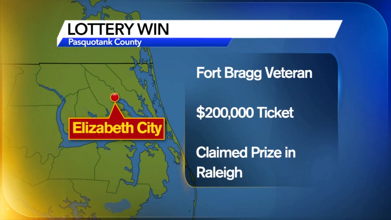 Fort Bragg veteran wins big lottery prize