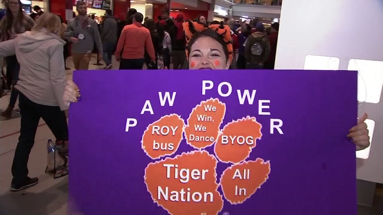 College Football Playoff fans pack Levi's Stadium, Clemson Tigers take home title