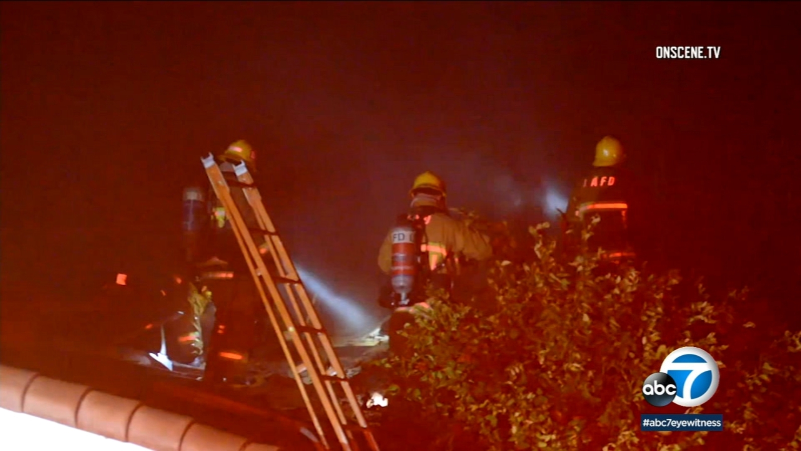 2 people suffer burn injuries in West Hills house fire ABC7 Los Angeles
