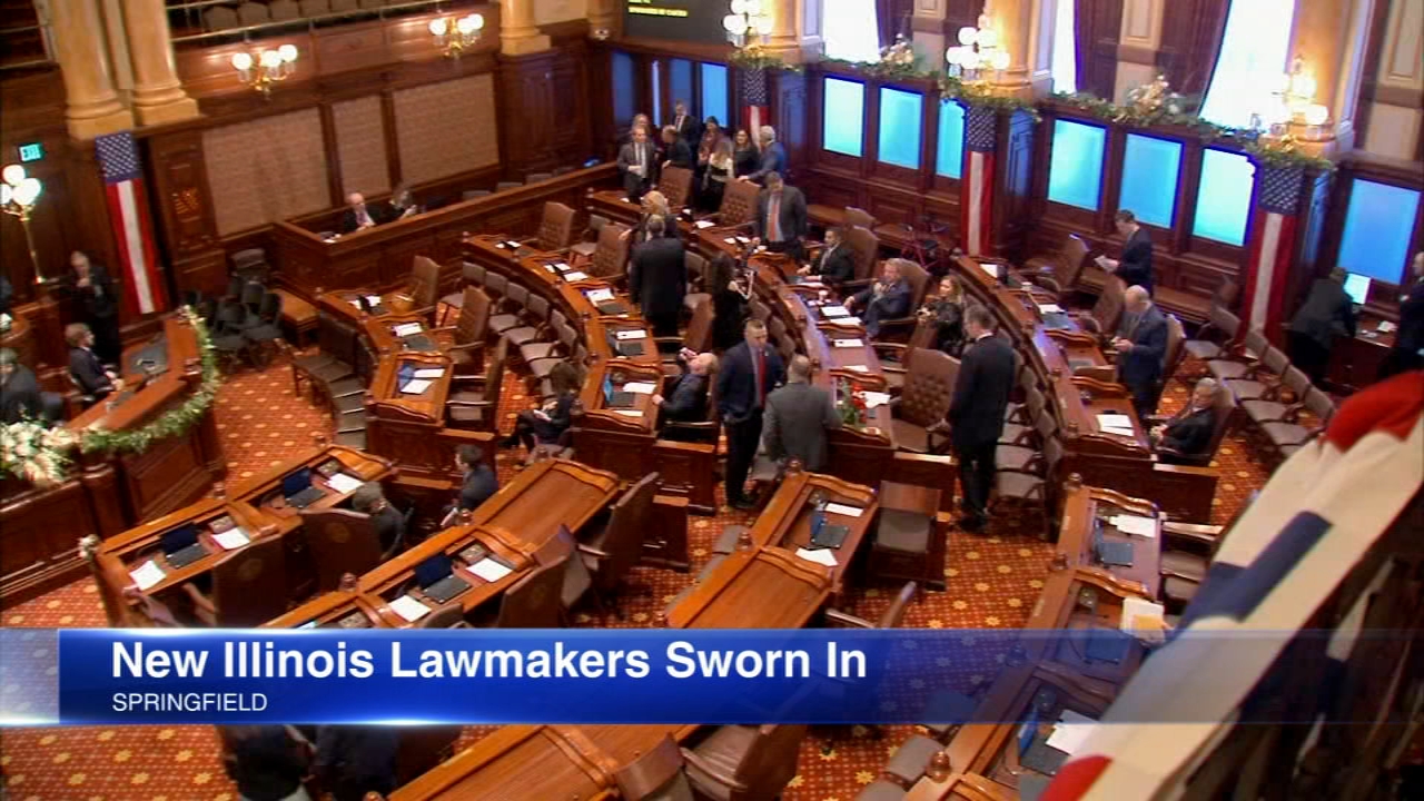 Illinois House, Senate to be sworn into new session
