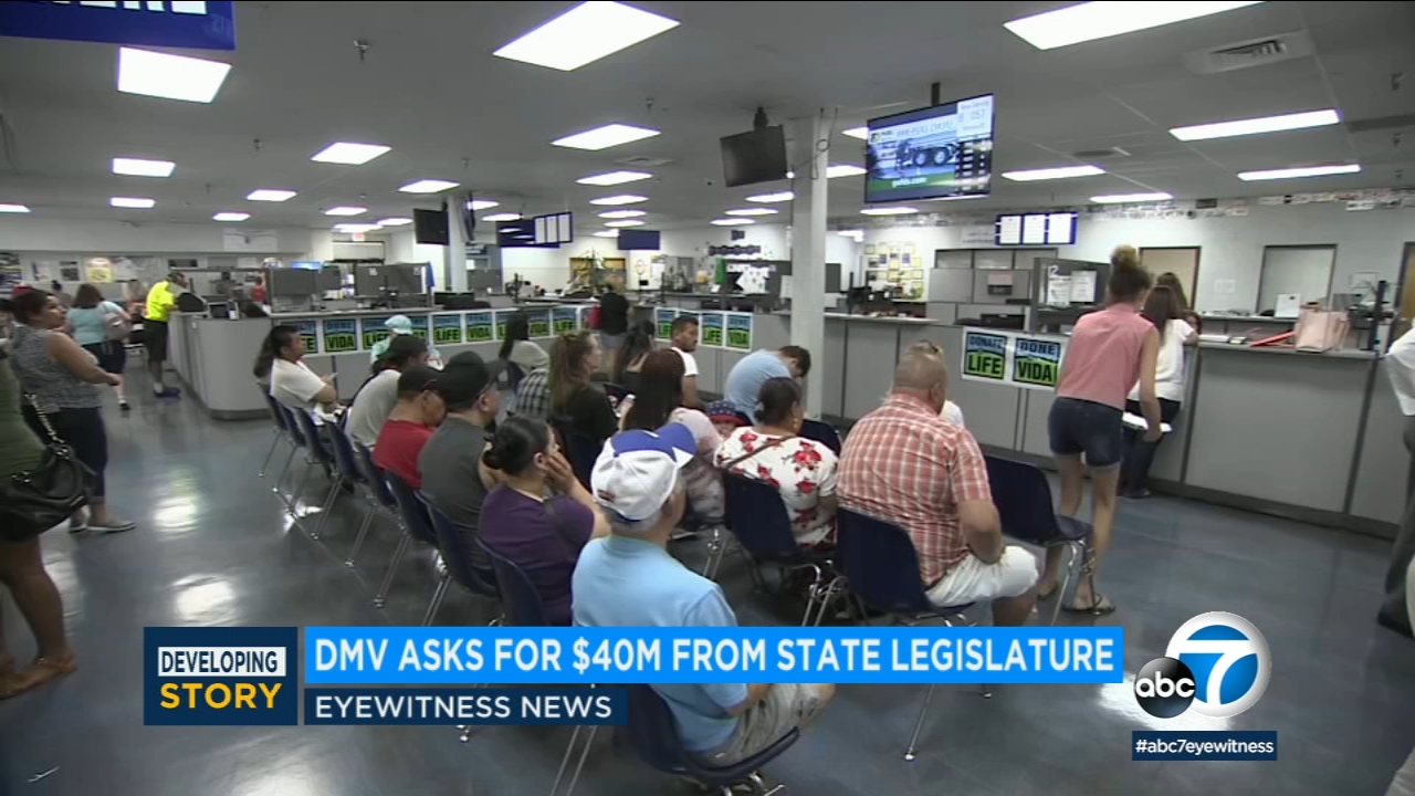 CA DMV says it needs $40M or wait times may get worse