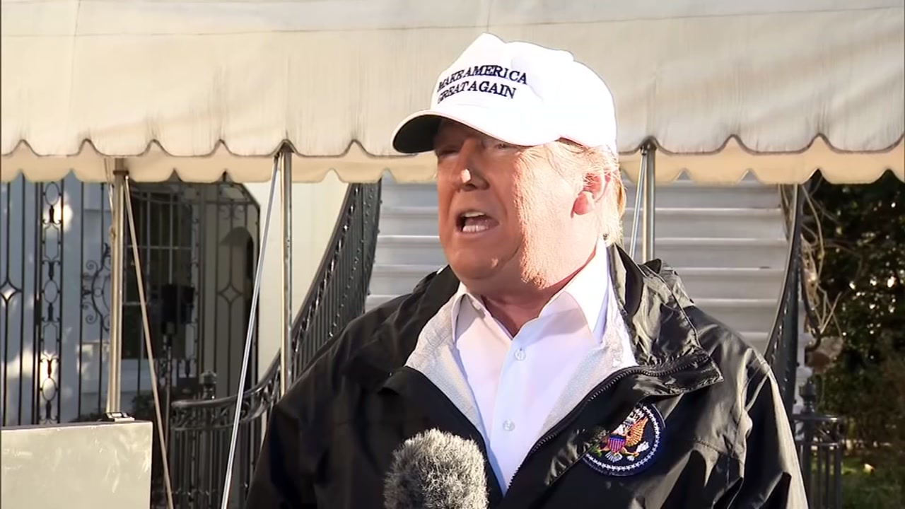 Trump at the border