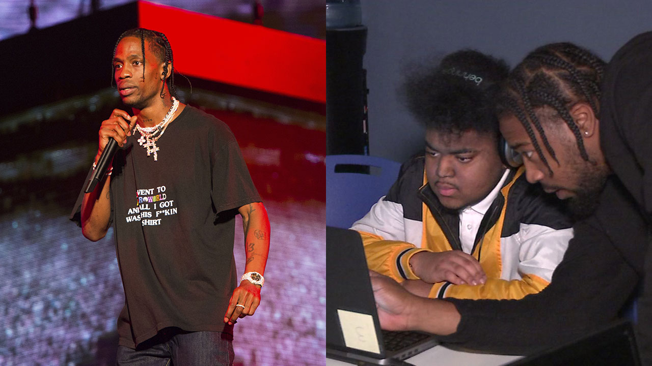 Travis Scott donates $100,000 to Workshop Houston program in Third
