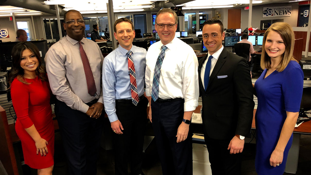 Celebrating Meteorologist Tim Heller's last day at ABC13