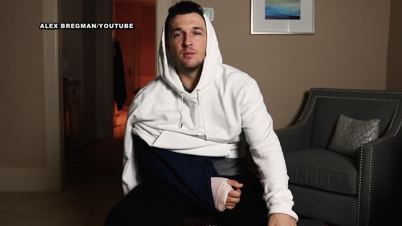 Houston Astros' Alex Bregman recovering from elbow surgery