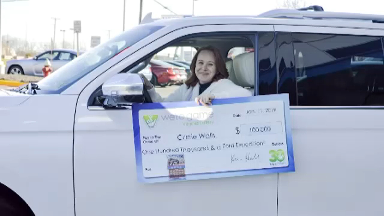 Wife of worker furloughed in shutdown wins $100K in lottery