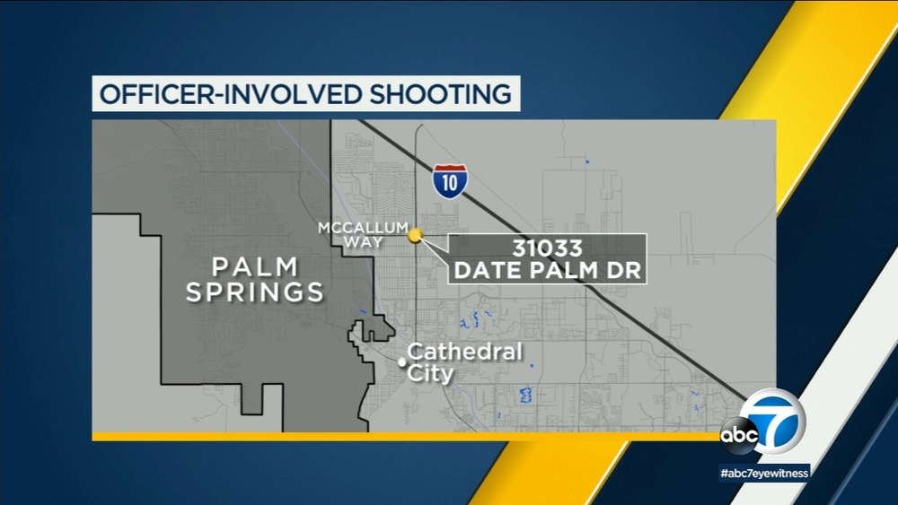 Cathedral City suspect shot, killed by police