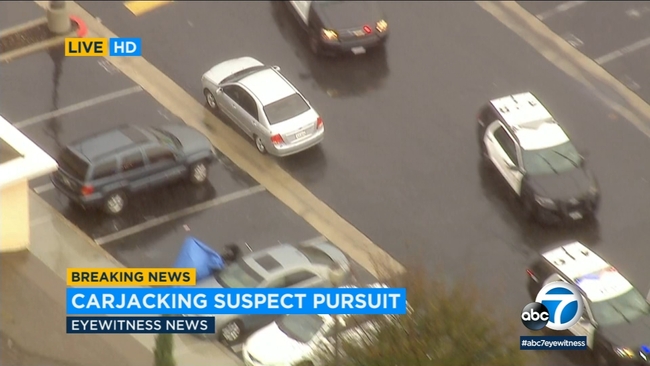 CHASE: Carjacking suspect in custody after leading deputies on ...