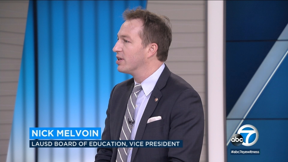 LAUSD board VP addresses teachers strike