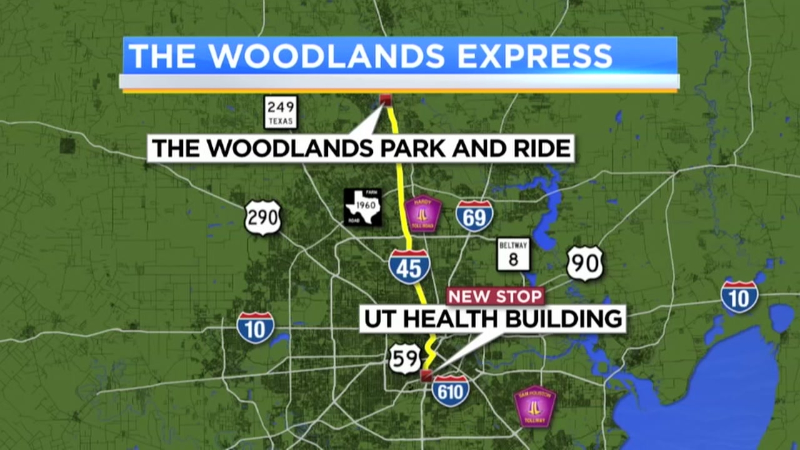 Woodlands Express Park and Ride expands service ABC13 Houston