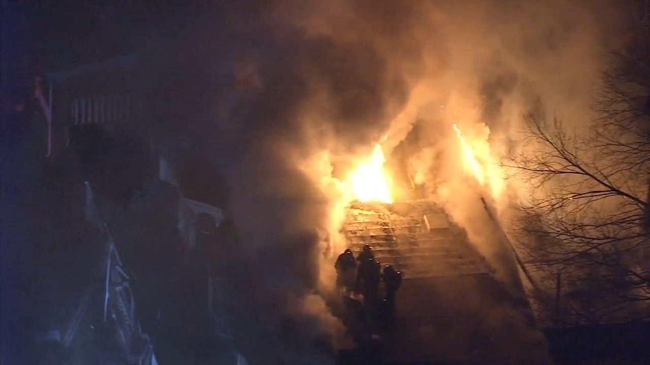Fire hits same Trenton block a year later, 25 displaced