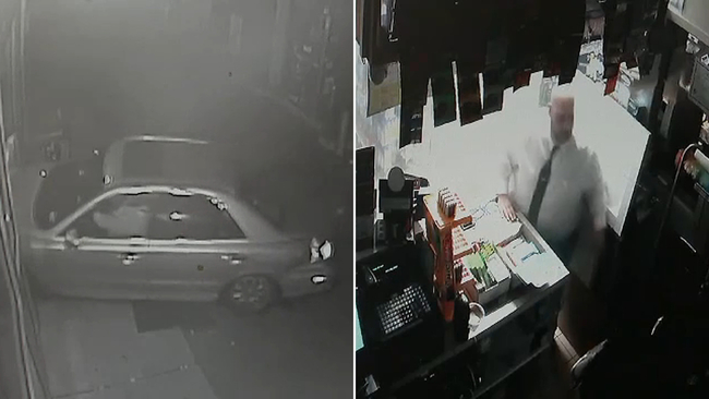 Man charged with slamming car into Bay Shore gas station, robbing ...