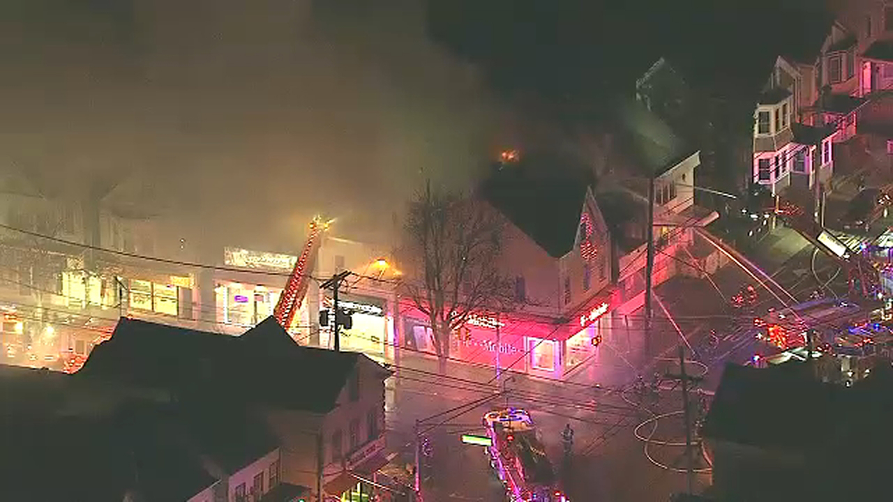 Families left homeless after raging fire swept through several buildings in Paterson