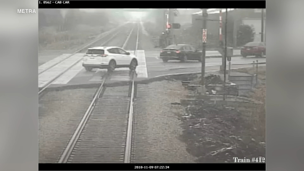 Metra investigating signal, gate problems in Mokena after near-miss caught on video