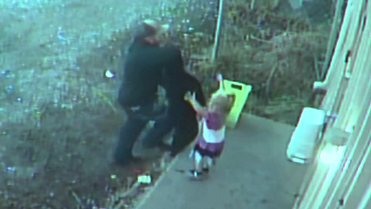 Man brings child to burglary