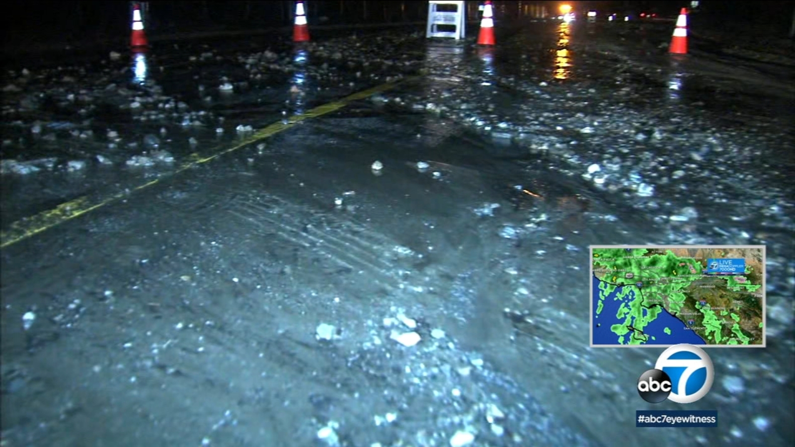 La Tuna Canyon Road reopens after rocks, debris shut it down overnight