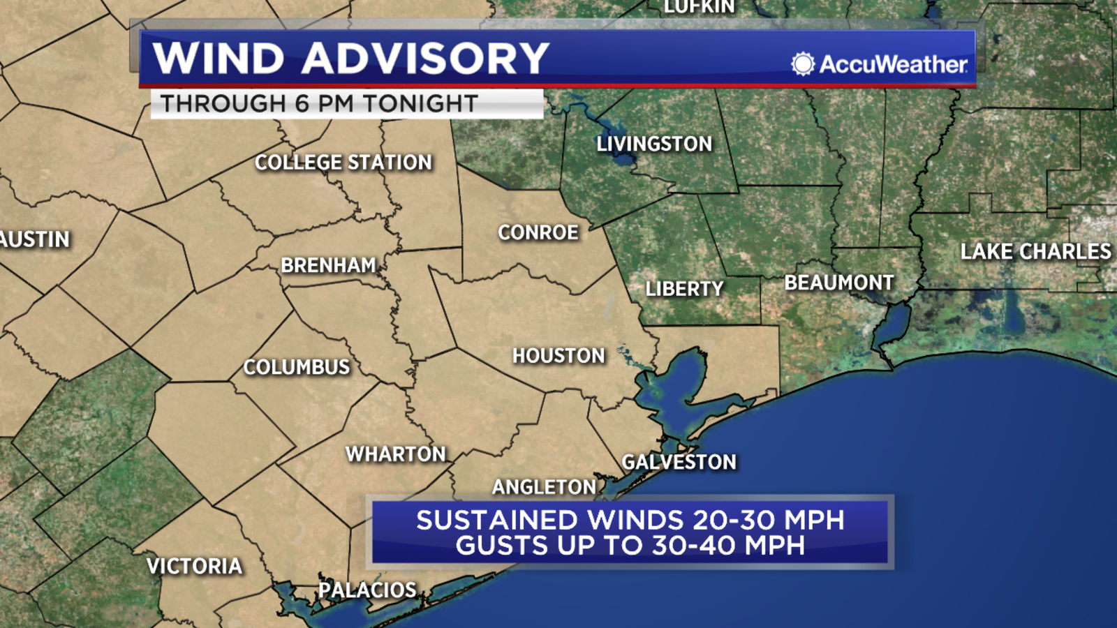 Damages reported as strong gusty winds enter Houston area ABC13 Houston