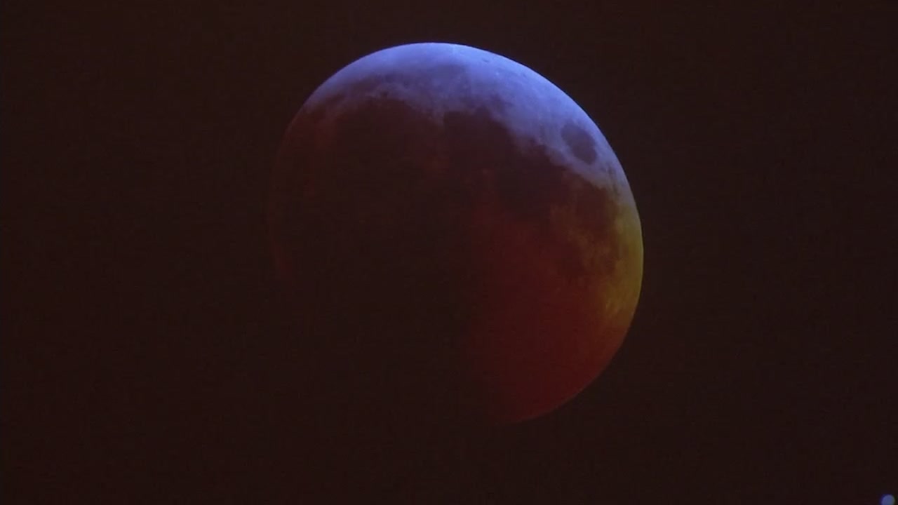 Sell-out crowd attends super blood wolf moon viewing party in Oakland