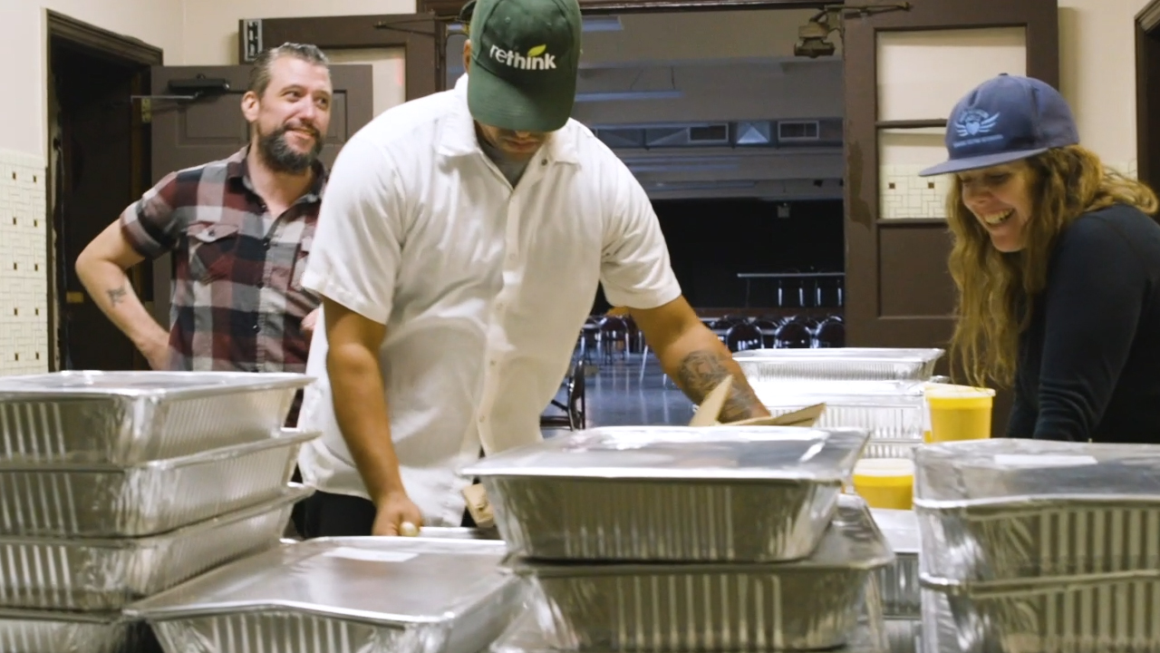 Rethink Food repurposes food waste from NYC's top restaurants to feed the homeless