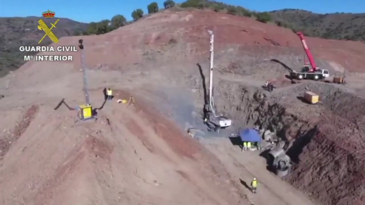 Rescue for toddler trapped in borehole enters ninth day