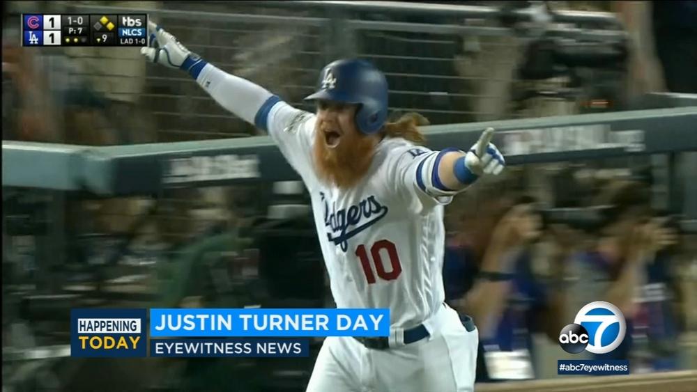 LA City Council declares 'Justin Turner Day'