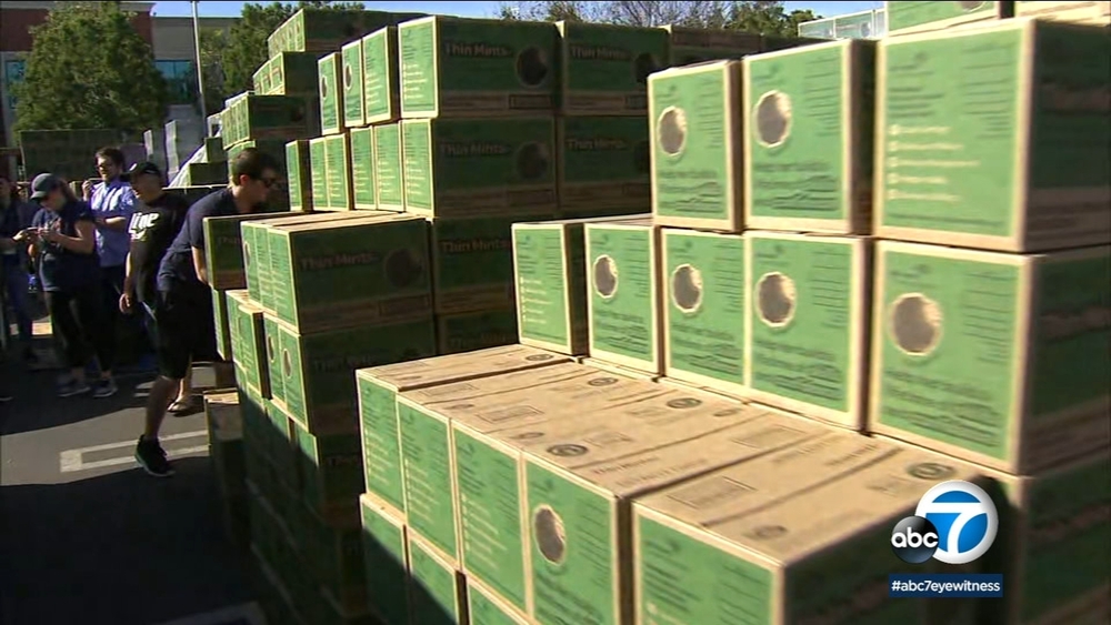 Girl Scout Cookie season kicks off in SoCal