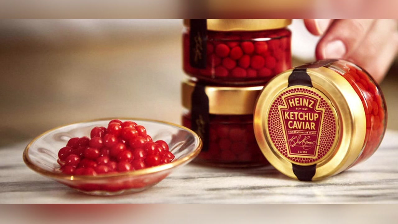 Heinz creates 'ketchup caviar' for Valentine's Day