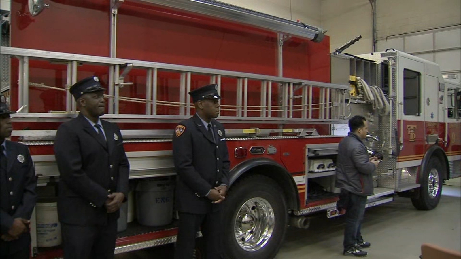 Trenton Fire Department celebrates a new fire truck 6abc Philadelphia