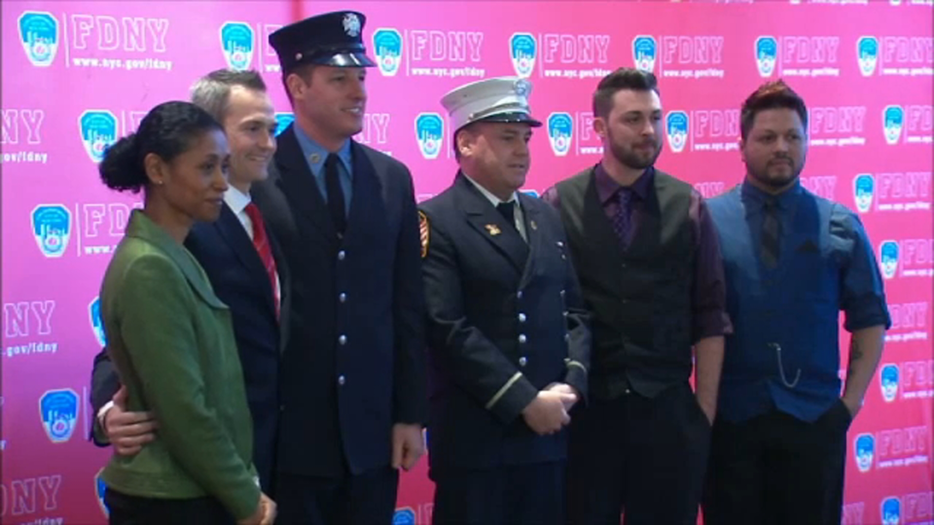FDNY firefighters give the gift of life with bone marrow donation